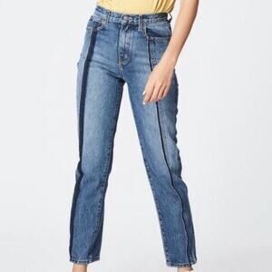 Carmar Ursula Straight High Rise Non Stretch Jeans